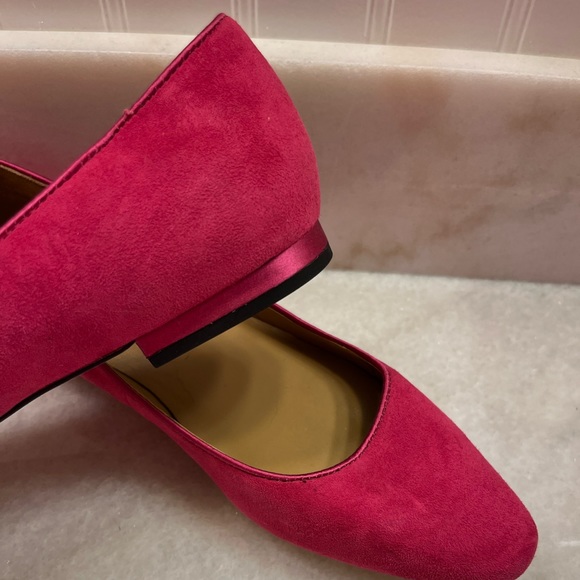 Talbots Suede  Edison Ballet Flat 8.5 Narrow - Picture 3 of 8